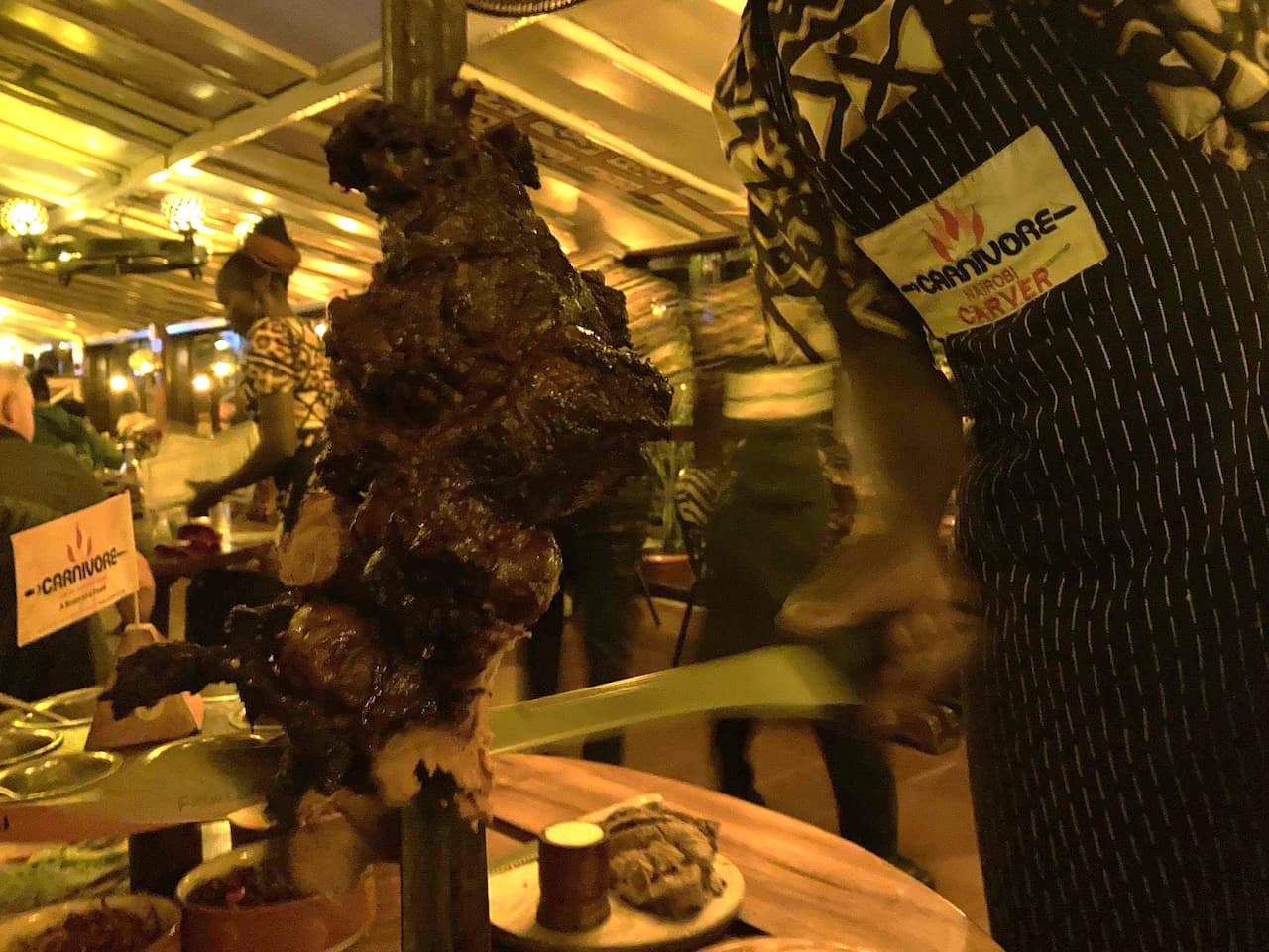 Feel like a carnivore! Carnivore Restaurant in Nairobi, Kenya's capital