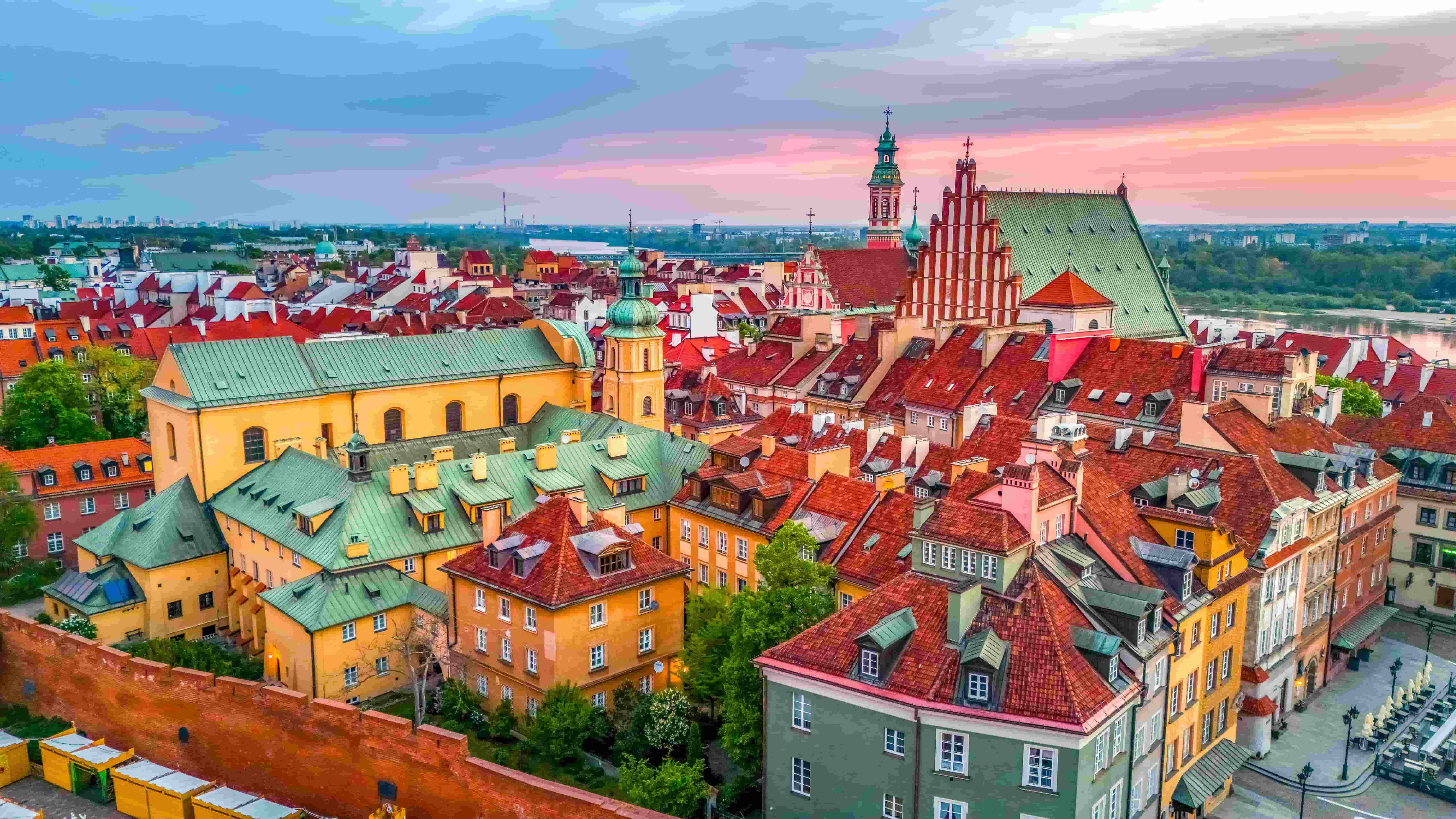 Old Town of Warsaw, Poland