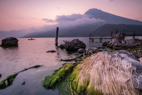 危地馬拉的阿蒂特蘭湖