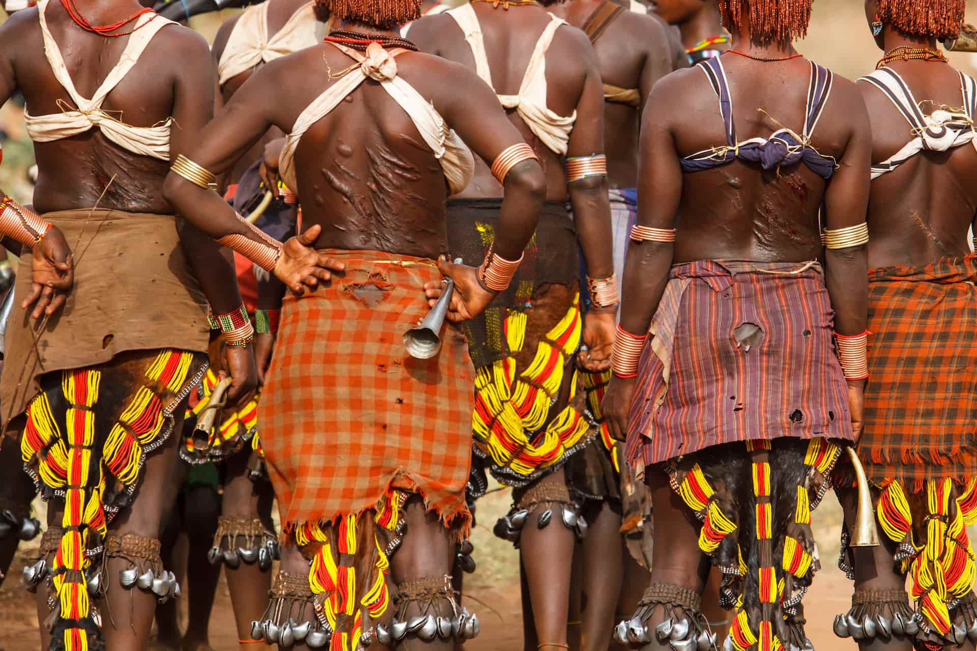 Hamar Tribe Village in Ethiopia