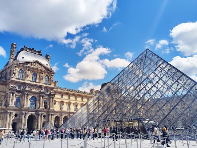 フランスのパリ、ルーブル美術館