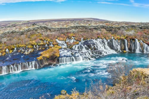 Iceland's Fládfoss