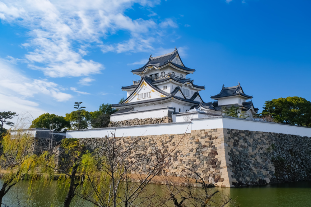 Kishiwada Castle in Osaka