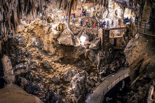 Postojna Caving in Slovenia