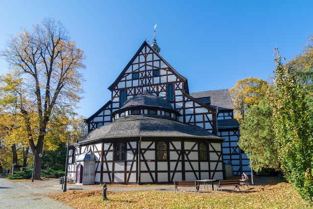 Exterior of the Swidnica Peace Churches in Poland