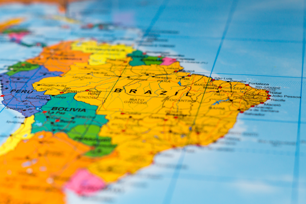 正規品直輸入】 【サンパウロで購入】大きな地図 年代もの 地図/旅行 